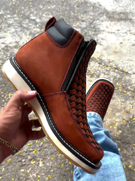 UnboxElements™ Handcrafted Western Cowboy Boots