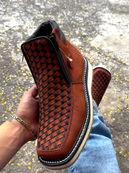 UnboxElements™ Handcrafted Western Cowboy Boots