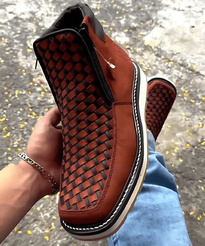 UnboxElements™ UE Handcrafted Western Cowboy Boots